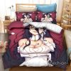 phechion Anime Overlord 3D Print Bedding Set Duvet Covers Pillowcases One Piece Comforter Bedding Sets Bedclothes 1 - Overlord Shop