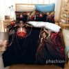 phechion Anime Overlord 3D Print Bedding Set Duvet Covers Pillowcases One Piece Comforter Bedding Sets Bedclothes - Overlord Shop