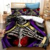 phechion Anime Overlord 3D Print Bedding Set Duvet Covers Pillowcases One Piece Comforter Bedding Sets Bedclothes 4 - Overlord Shop