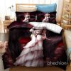 phechion Anime Overlord 3D Print Bedding Set Duvet Covers Pillowcases One Piece Comforter Bedding Sets Bedclothes 8 - Overlord Shop