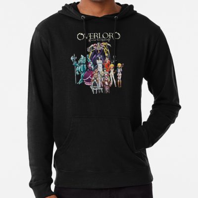 Overlord Anime Design Hoodie Official Overlord  Merch