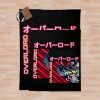 Momonga Overlord Throw Blanket Official Overlord  Merch