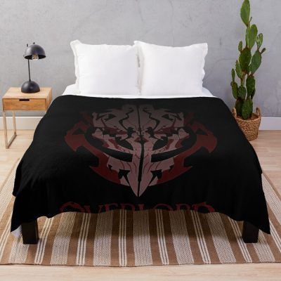 Overlord Ainz Ooal Gown Crest Throw Blanket Official Overlord  Merch