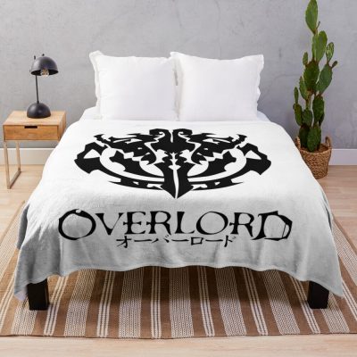 Overlord Crest Throw Blanket Official Overlord  Merch