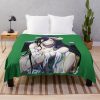 Overlord Albedo Graphic Throw Blanket Official Overlord  Merch