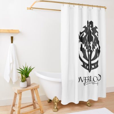 Classic Overlord Shower Curtain Official Overlord  Merch