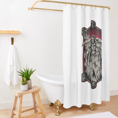 Overlord Monster Shower Curtain Official Overlord  Merch