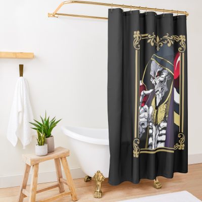 Overlord - Momonga Shower Curtain Official Overlord  Merch