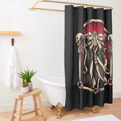 King Overlord Anime Cartoon Manga Japan Gift Shower Curtain Official Overlord  Merch