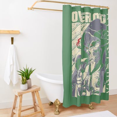 Overlord   1	 Shower Curtain Official Overlord  Merch