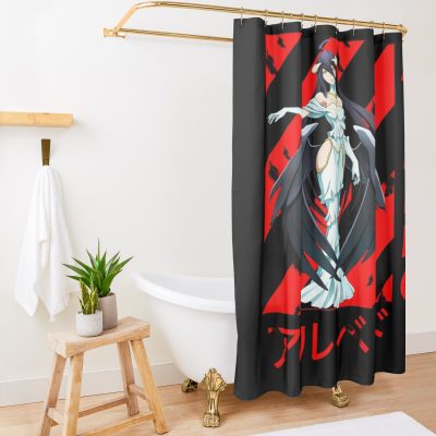 Albedo Shower Curtain Official Overlord  Merch