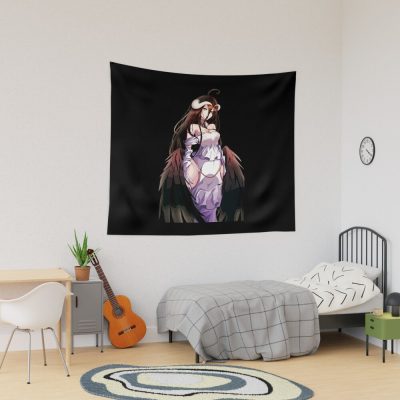 Albedo Anime Waifu Tapestry Official Overlord  Merch
