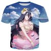 2023 Hot Sale Overlord Albedo 3D Printed T shirt Men women New Fashion Casual Style T - Overlord Shop