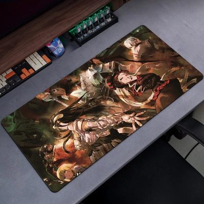 Overlord Mouse Mats Mousepad Large Anime Gaming Accessories Mause Pad Kawaii Carpet Cabinet Keyboard Deskmat 8 - Overlord Shop